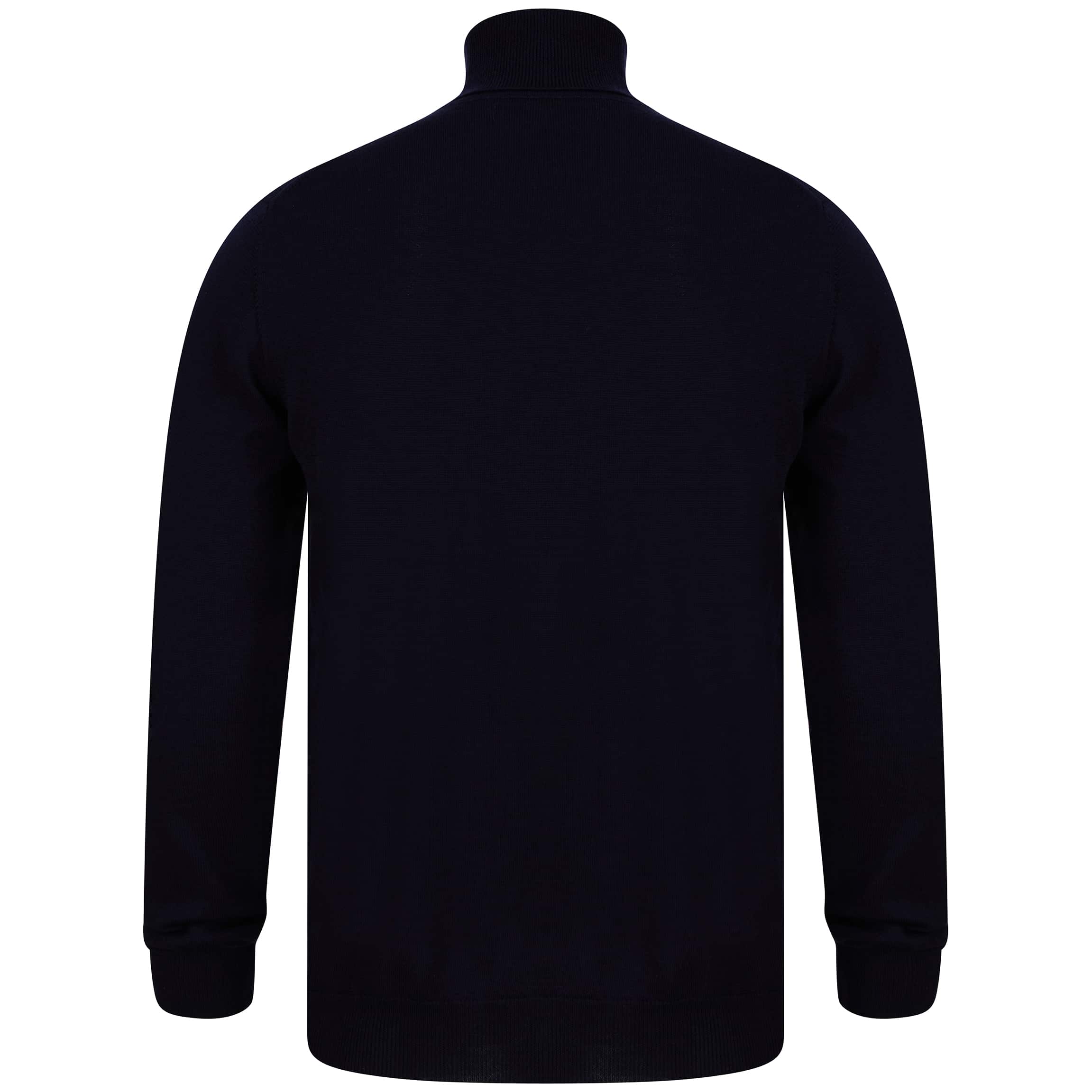 J LINDEBERG LYD MERINO TURTLE NECK JUMPER FMKW02871 BLACK