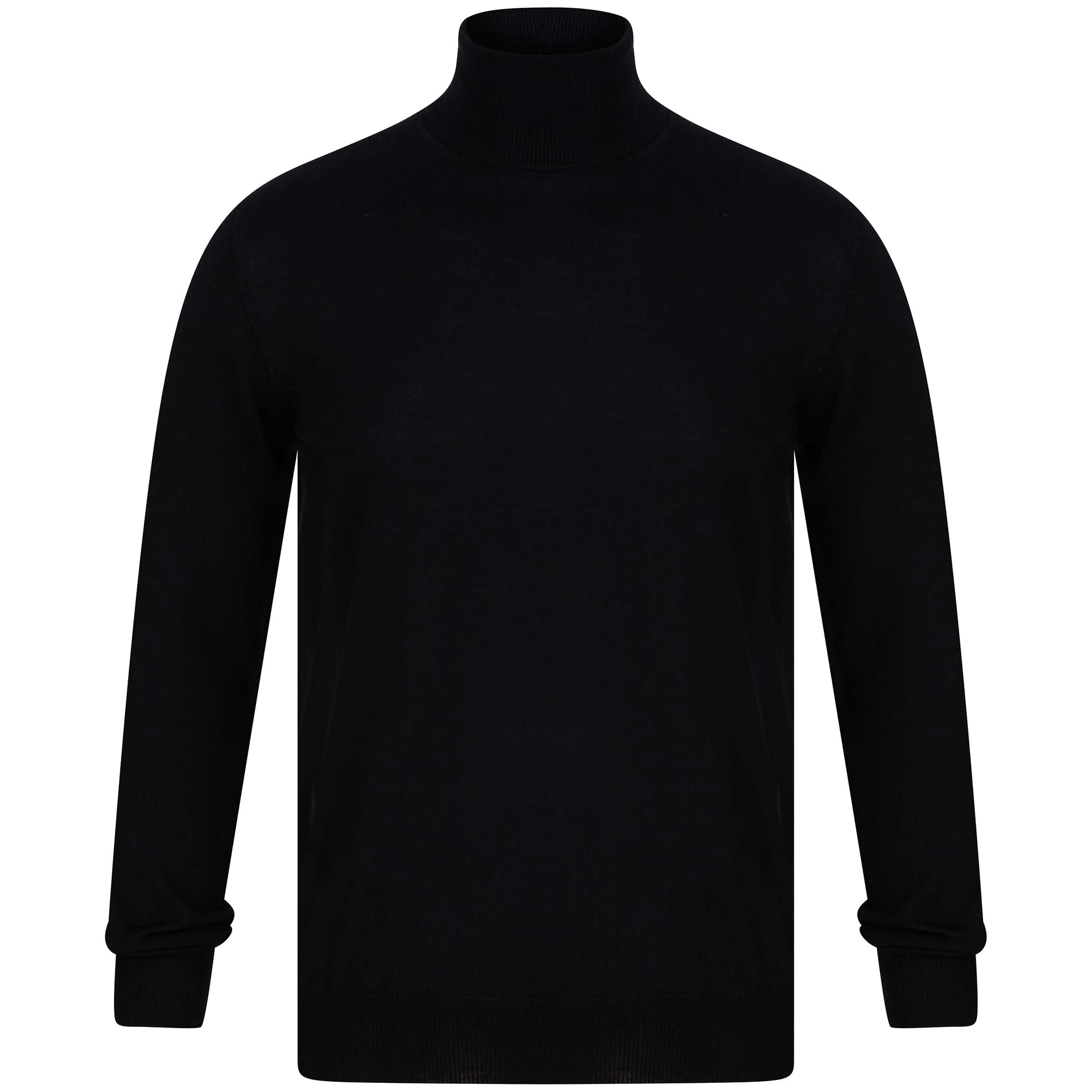 J LINDEBERG LYD MERINO TURTLE NECK JUMPER FMKW02871 JL NAVY