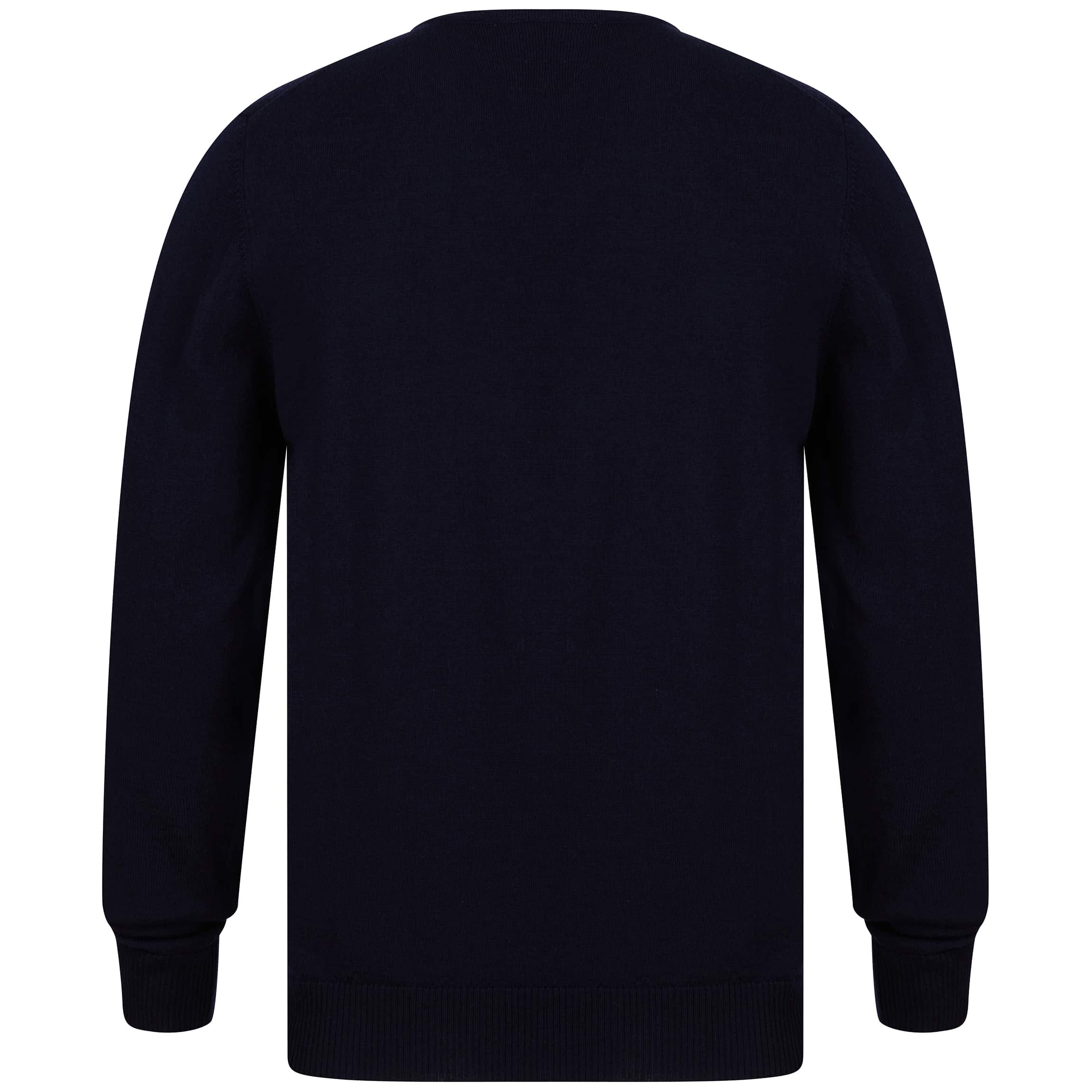 J LINDEBERG L/S LYMANN V NECK JUMPER STMC732987103 NAVY