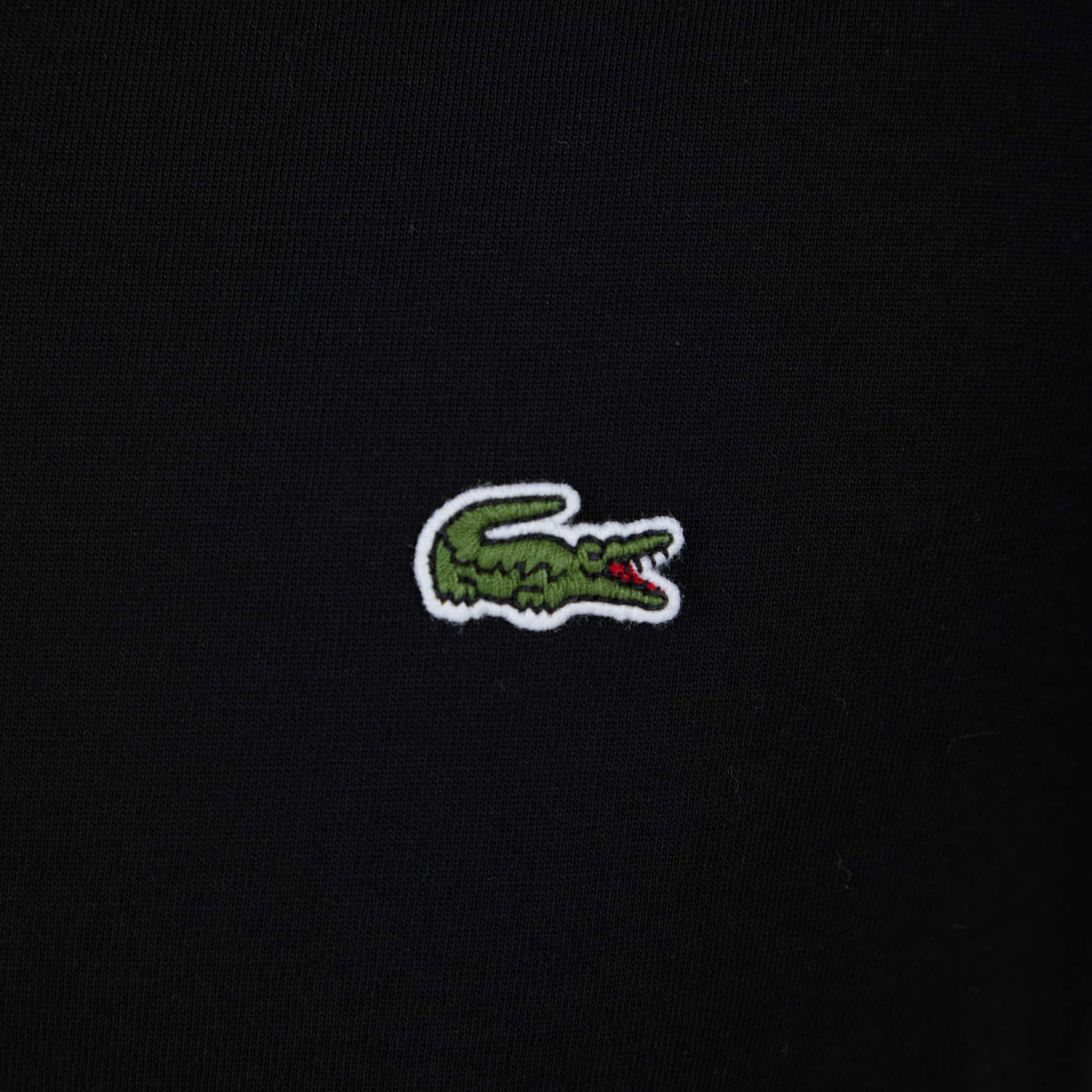 LACOSTE LOGO BRANDED T-SHIRT TH6709-00 BLACK