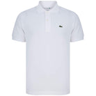 LACOSTE LOGO BRANDED POLO L1212-00 WHITE