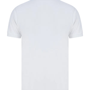 LACOSTE LOGO BRANDED POLO L1212-00 WHITE