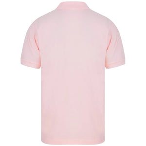LACOSTE LOGO BRANDED POLO L1212-00 FLAMINGO