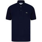 LACOSTE LOGO BRANDED POLO L1212-00 NAVY