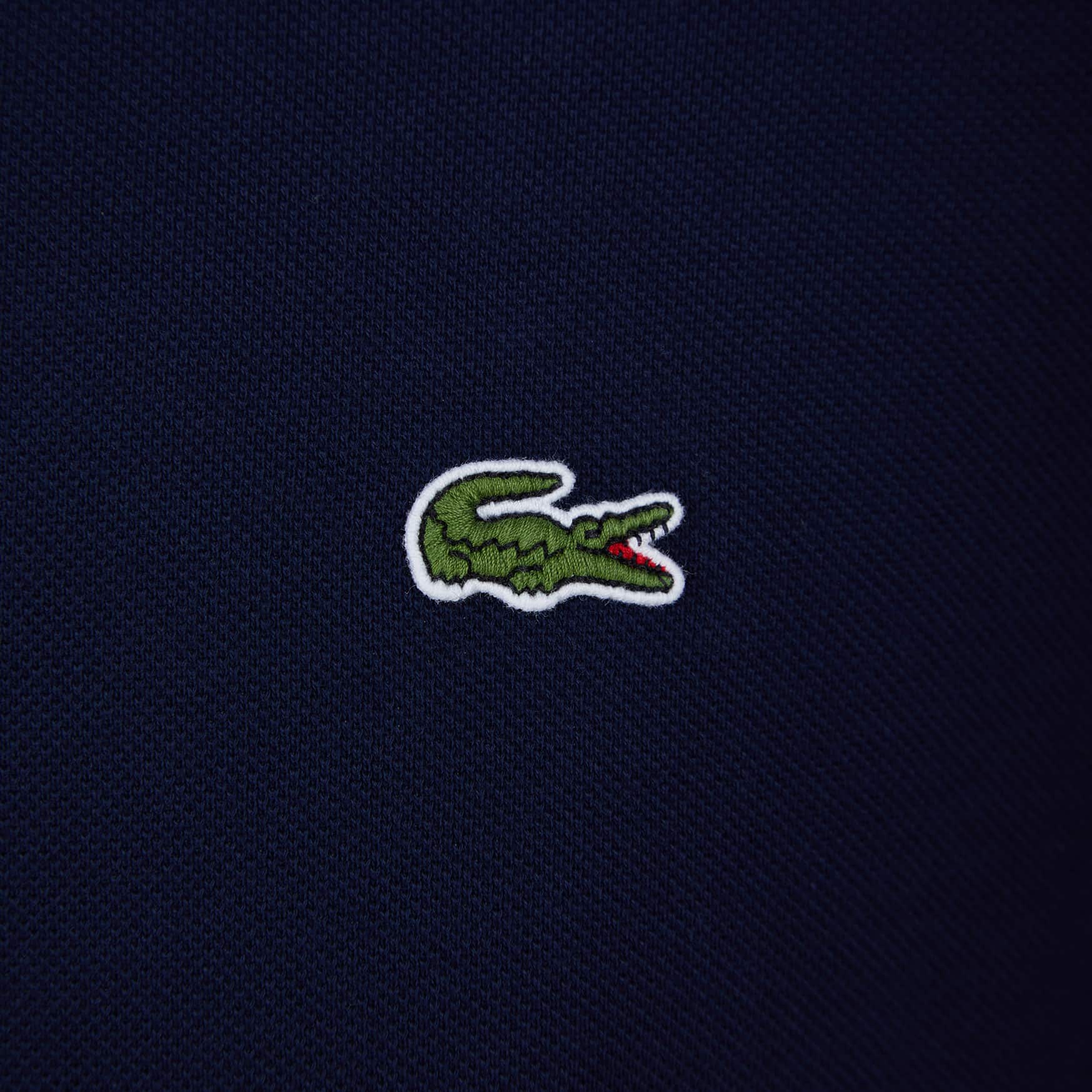 LACOSTE LOGO BRANDED POLO L1212-00 NAVY