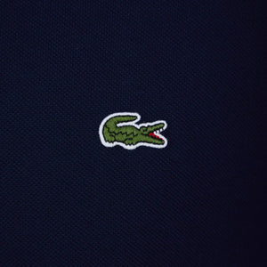 LACOSTE LOGO BRANDED POLO L1212-00 NAVY