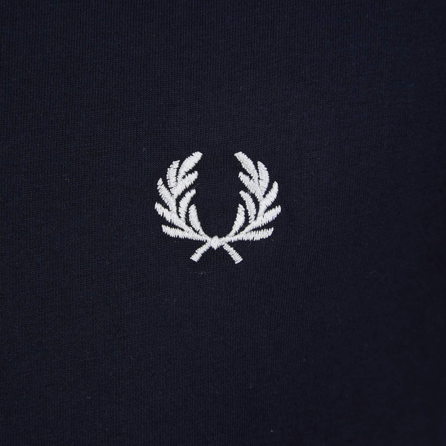 FRED PERRY TWIN TIPPED T-SHIRT M1588 - Navy 795