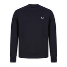 FRED PERRY LOGO BRANDED JUMPER M7535 - Navy (248)