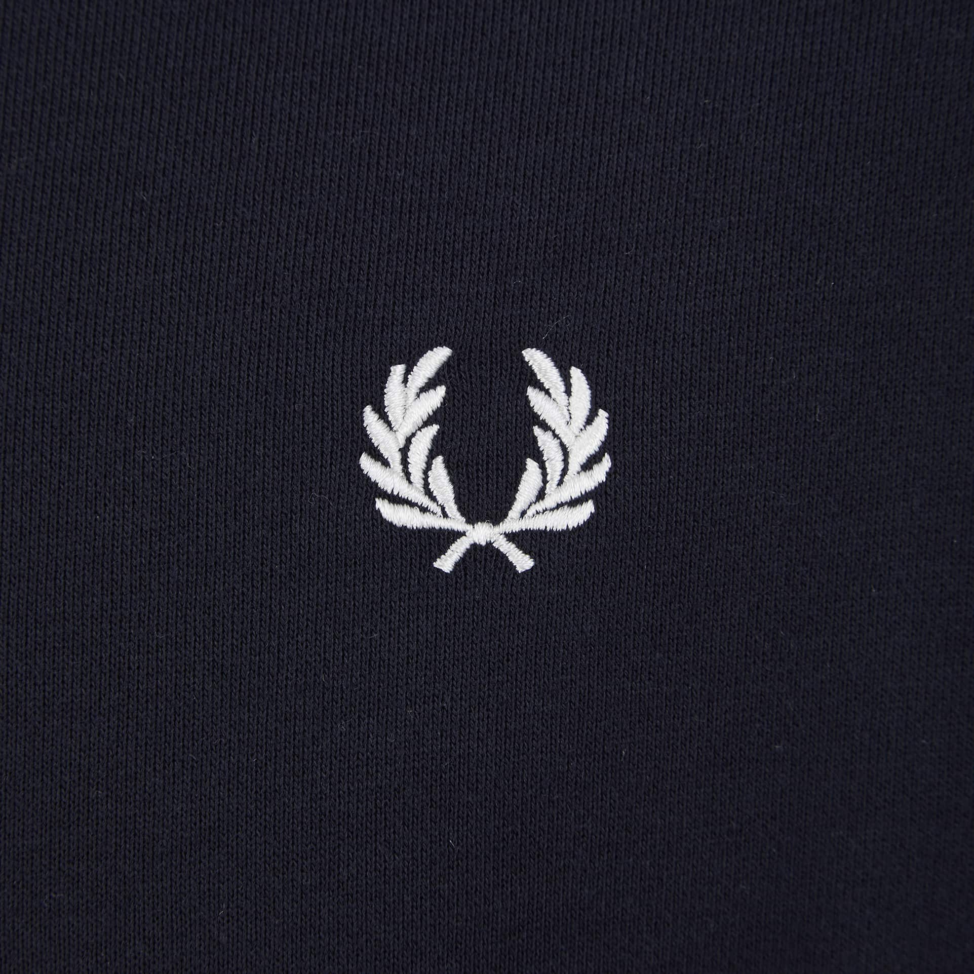 FRED PERRY LOGO BRANDED JUMPER M7535 - Navy (248)