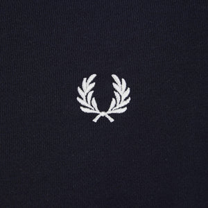 FRED PERRY LOGO BRANDED JUMPER M7535 - Navy (248)