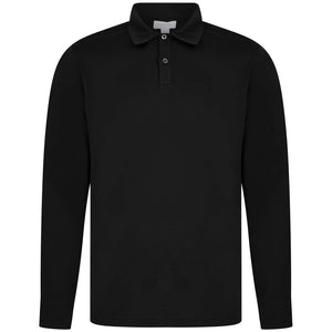 SUNSPEL JERSEY FITTED POLO MPOL1044 BLACK