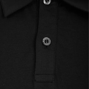 SUNSPEL JERSEY FITTED POLO MPOL1044 BLACK