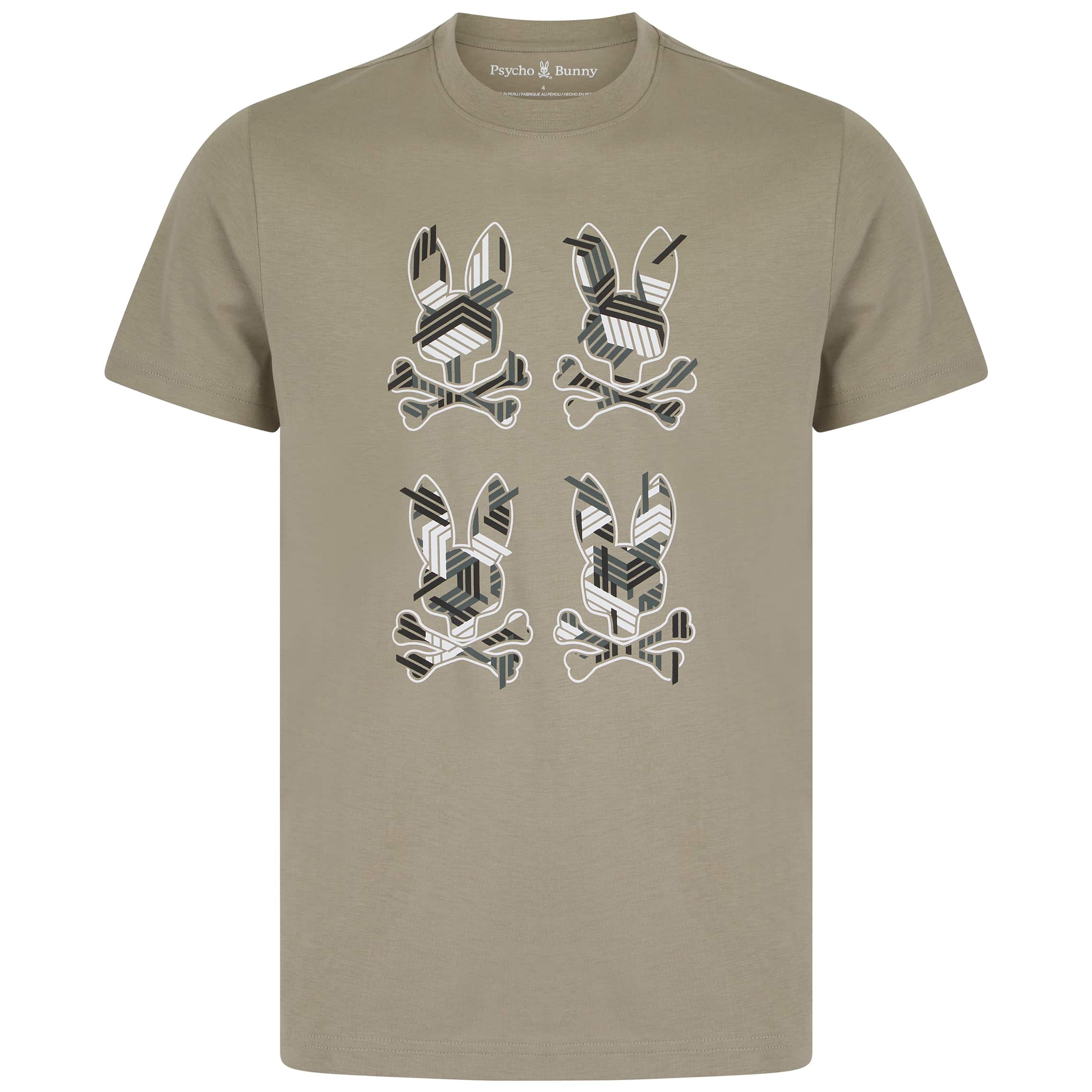 PSYCHO BUNNY PLAZA GRAPHIC T-SHIRT