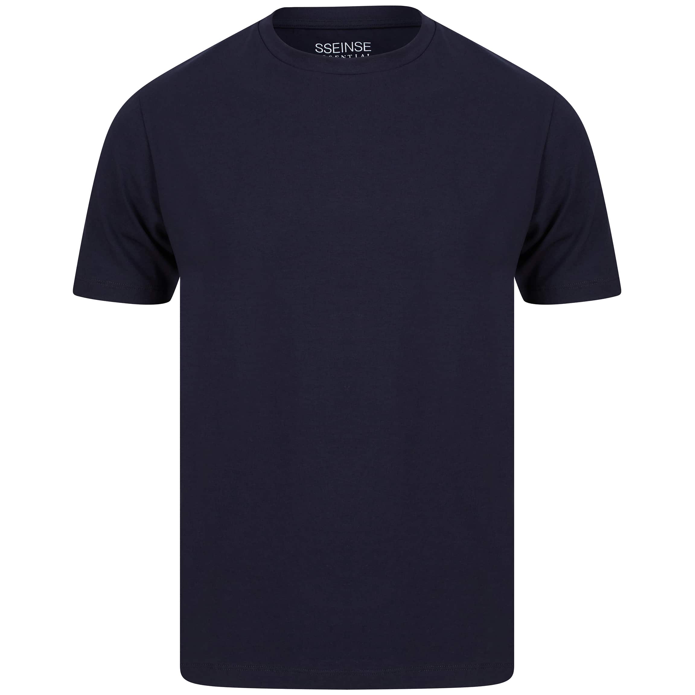 SSEINSE ESSENTIAL COTTON T-SHIRT TE1780SS - Navy (BNO)