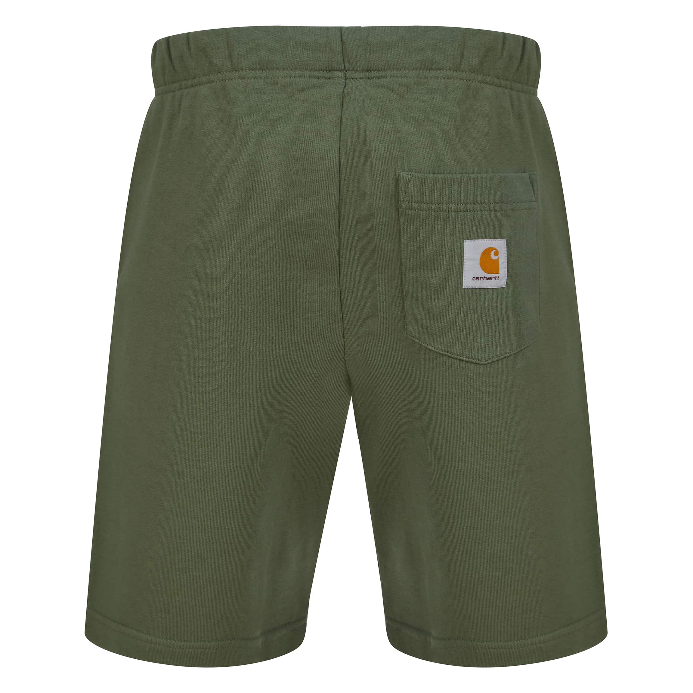 CARHARTT WIP POCKET SWEAT SHORTS - S / GREEN