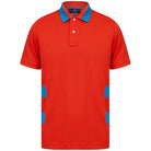 PSYCHO BUNNY HACKNEY SPORT POLO SHIRT B6K216N1PB - Fiesta Orange (826)