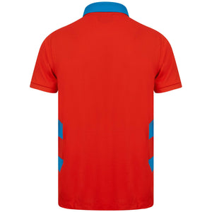 PSYCHO BUNNY HACKNEY SPORT POLO SHIRT B6K216N1PB - Fiesta Orange (826)