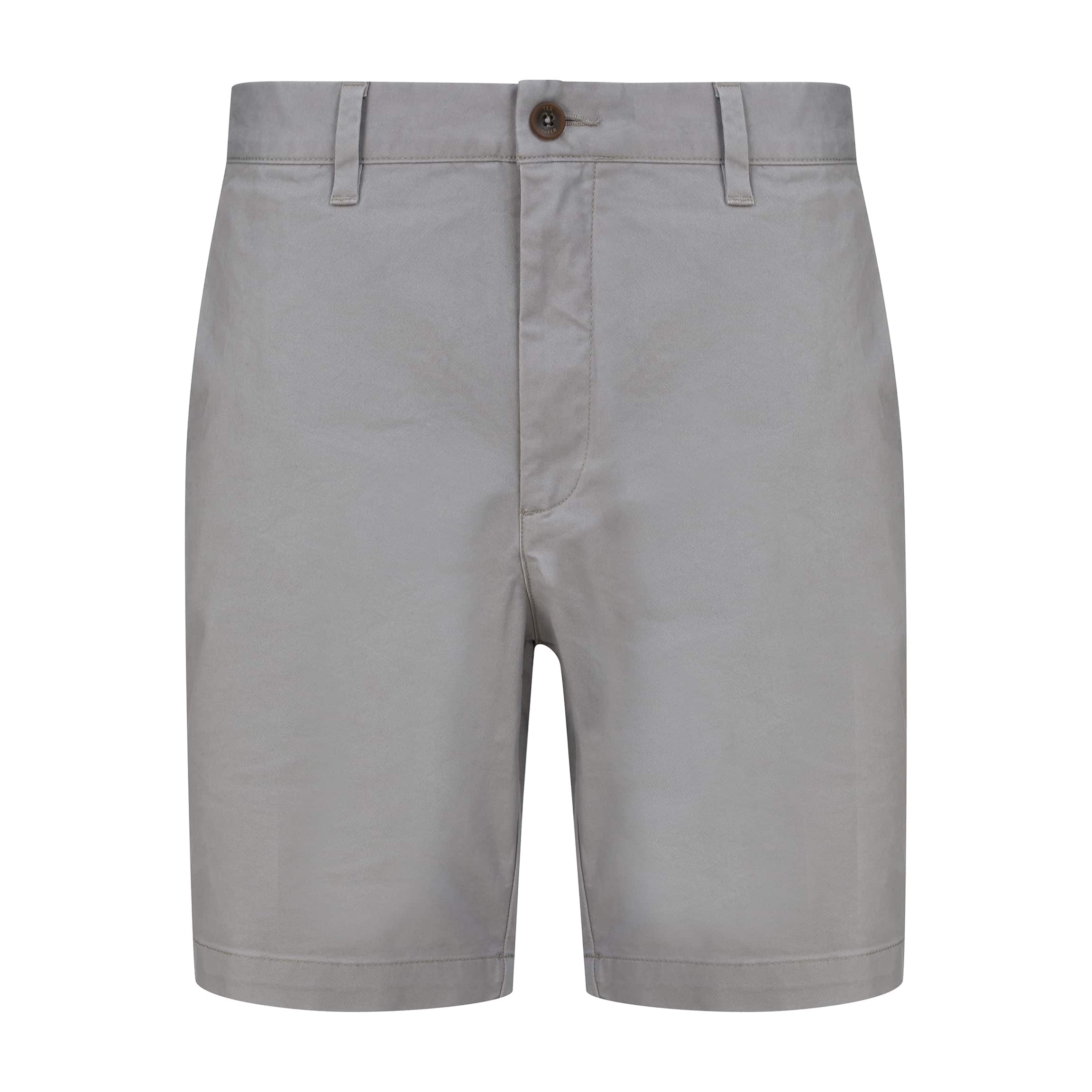 TED BAKER SEASHEL CHINO SHORTS 250462 - Light Grey