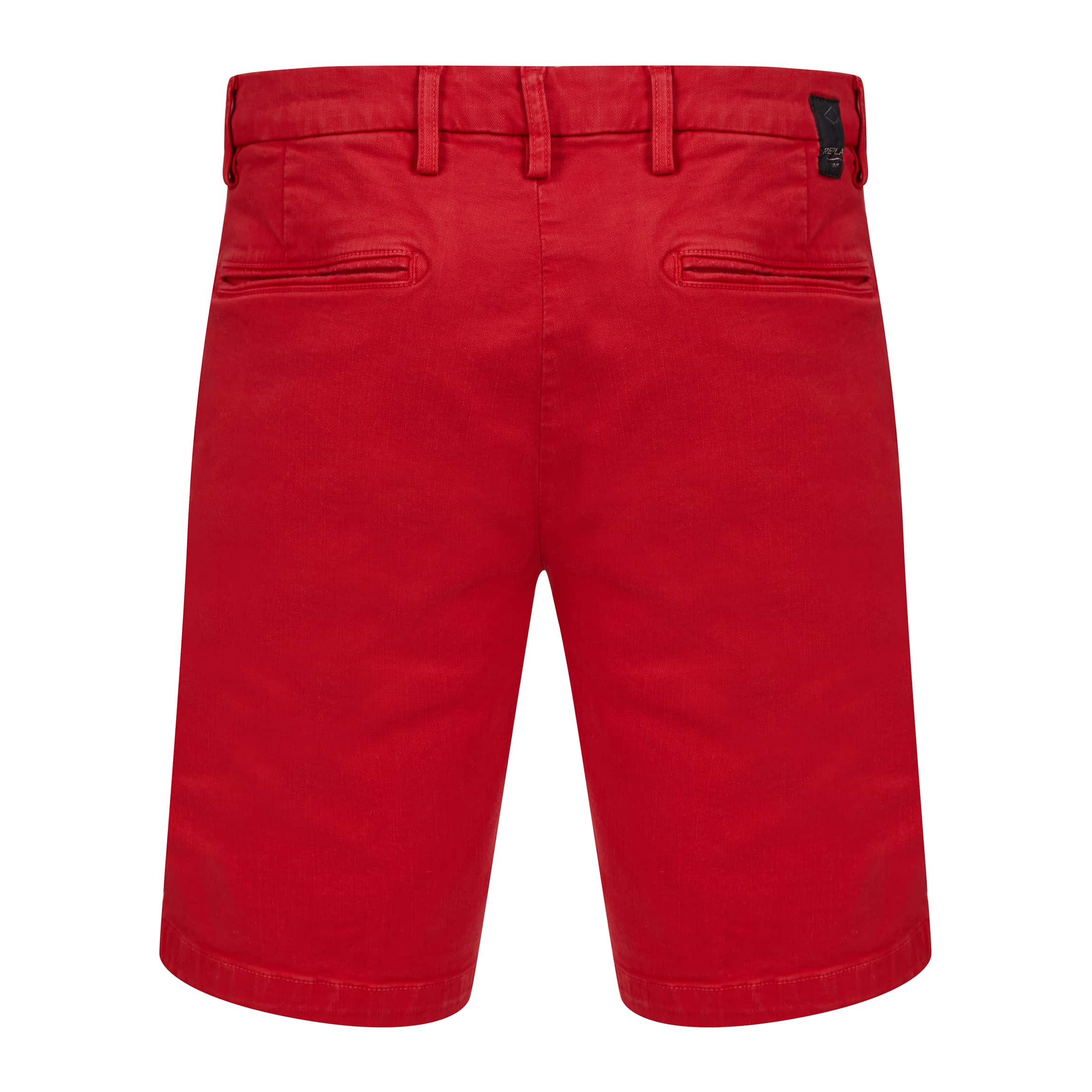 REPLAY HYPERFLEX X.L.I.T.E. BENNI CHINO SHORTS M9782A.000.8366197 - Vintage Red (410)