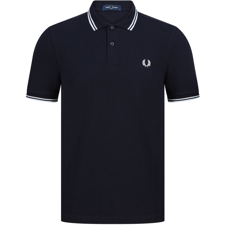 FRED PERRY TWIN TIPPED POLO SHIRT