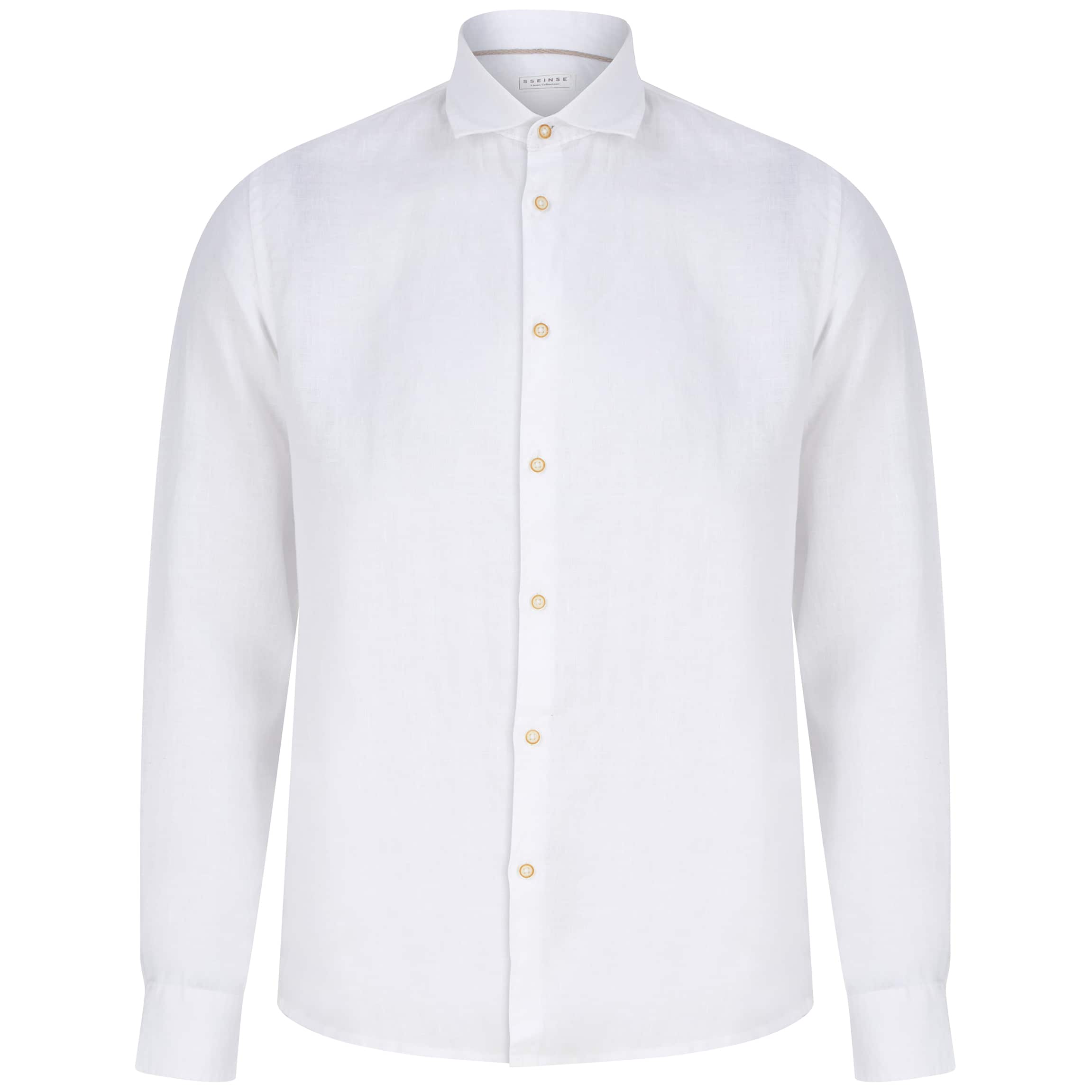 SSEINSE CAMICIA LONG SLEEVE LINEN SHIRT