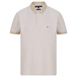 TOMMY HILFIGER COOL CONTRAST COLLAR POLO SHIRT