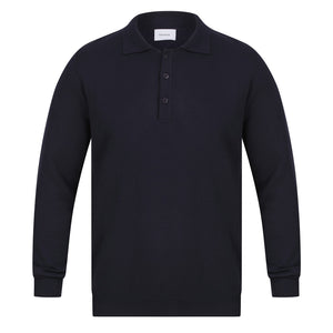 SSEINSE LONG SLEEVE KNIT POLO JUMPER