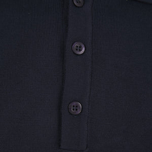 SSEINSE LONG SLEEVE KNIT POLO JUMPER