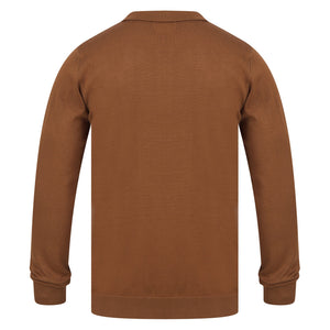 SSEINSE LONG SLEEVE KNIT POLO JUMPER
