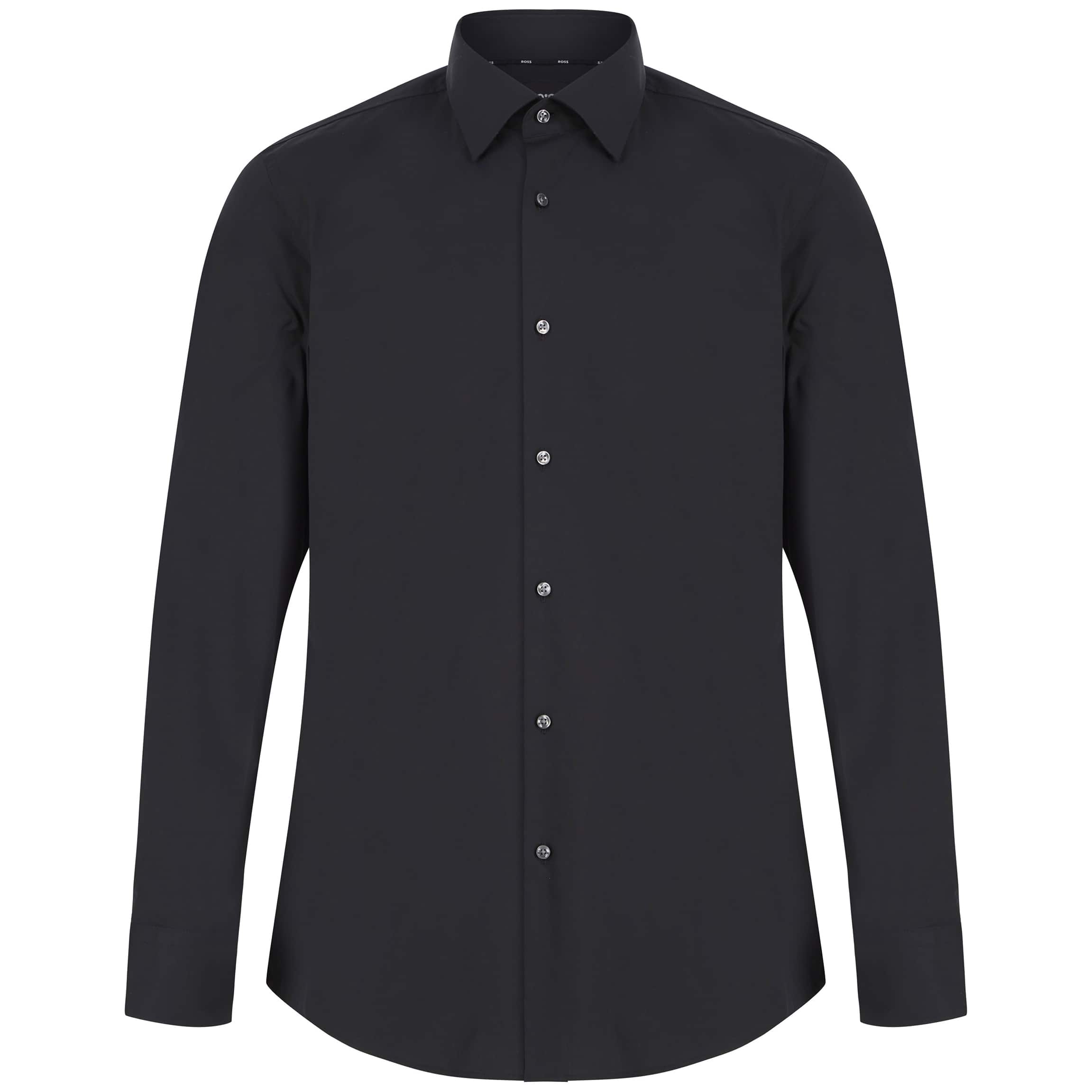 BOSS H-HANK-KENT-C1-214 POPLIN SLIM FIT SHIRT