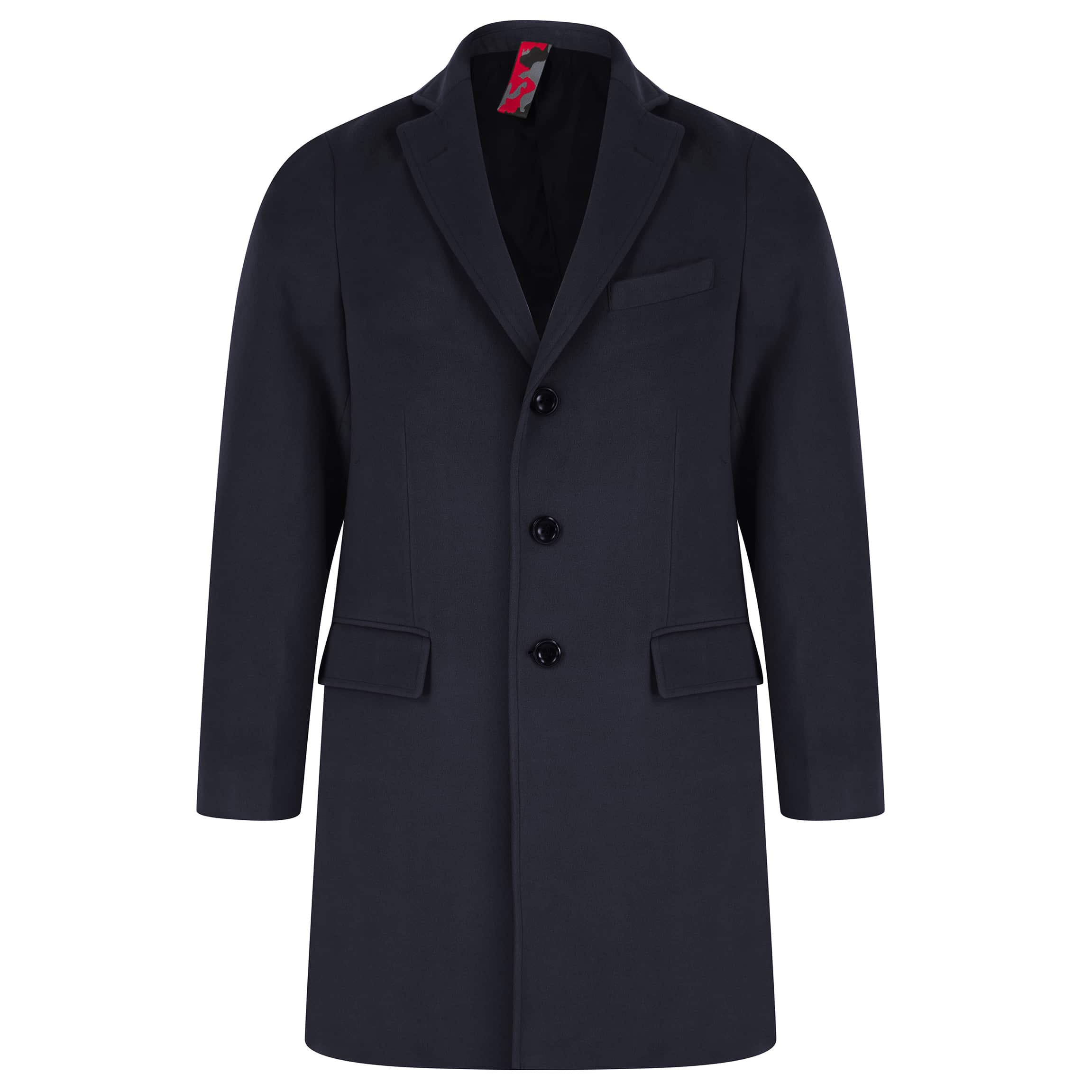 SSEINSE CAPPOTTO SINGLE BREASTED OVERCOAT