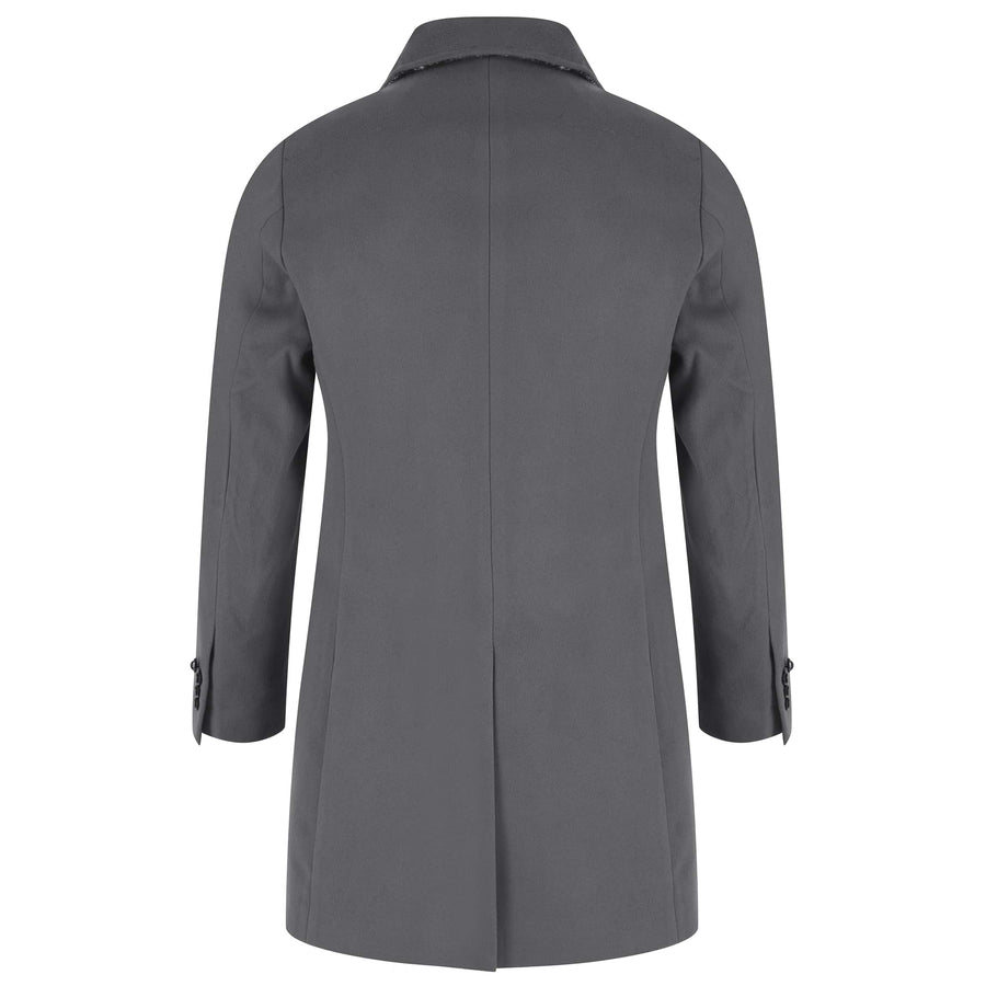 SSEINSE CAPPOTTO SINGLE BREASTED OVERCOAT