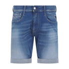 REPLAY NEW ANBASS HYPERFLEX X-L.I.T.E SLIM FIT DENIM SHORTS