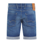 REPLAY NEW ANBASS HYPERFLEX X-L.I.T.E SLIM FIT DENIM SHORTS