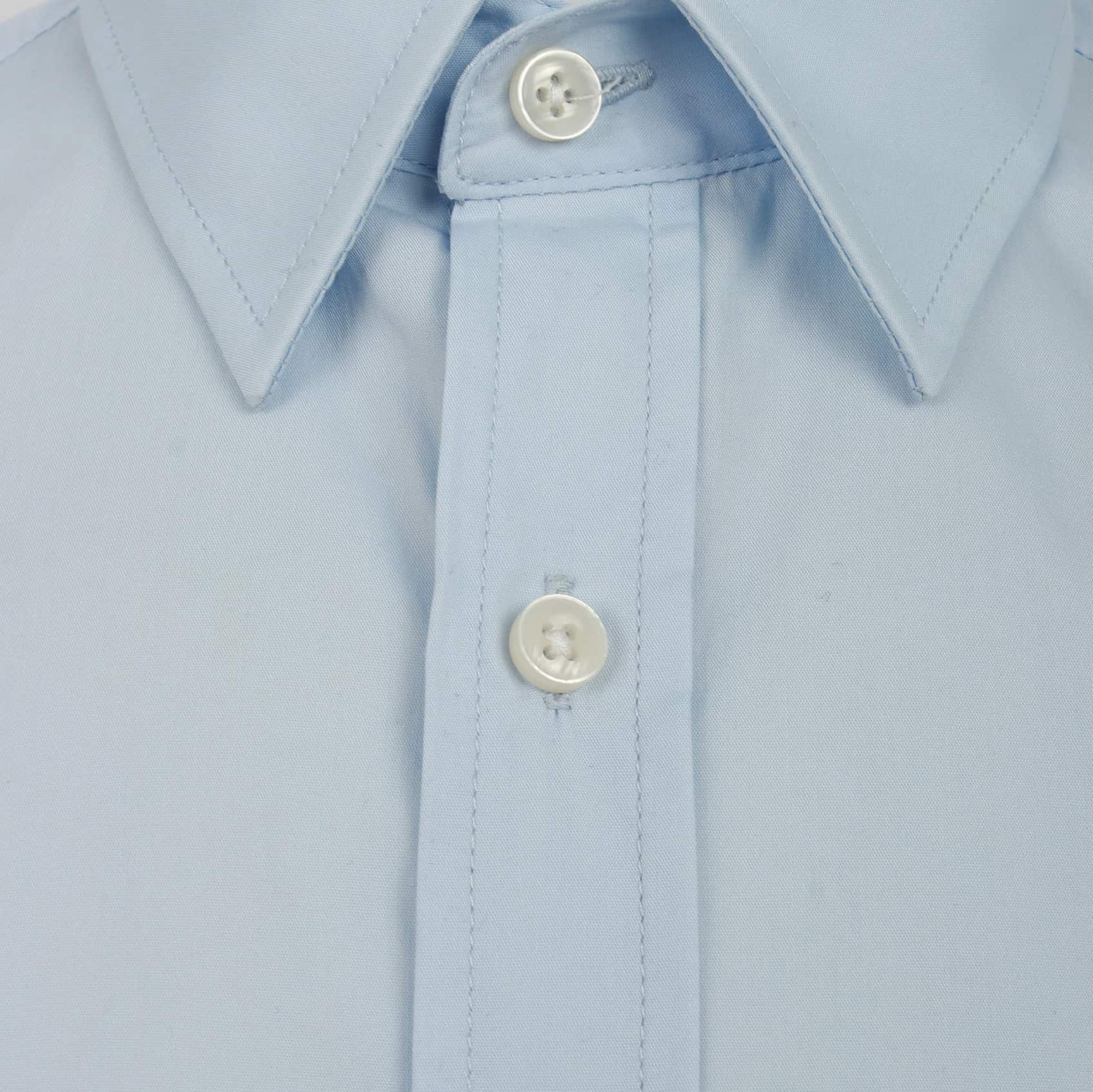 ANTONY MORATO L/S SUPER SLIM FITTED SHIRT MMSL00375/FA450001 SKY BLUE (7027)