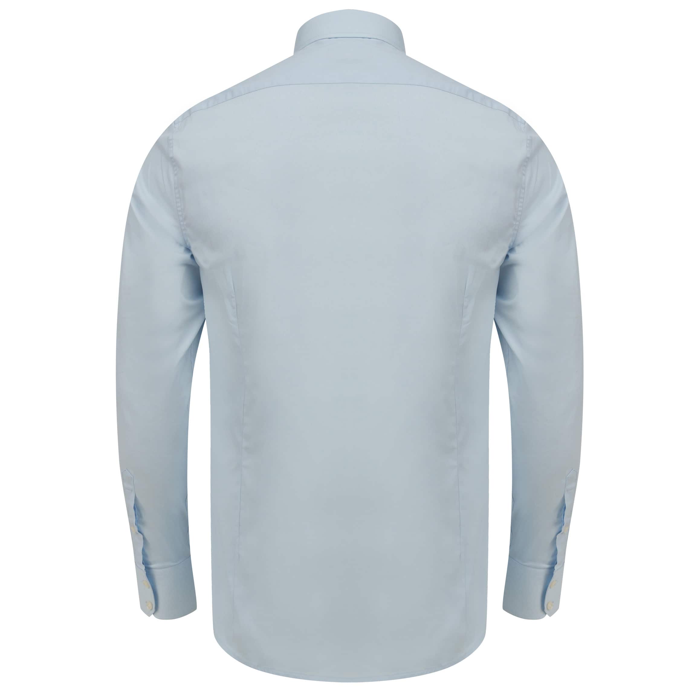 ANTONY MORATO L/S SUPER SLIM FITTED SHIRT MMSL00375/FA450001 SKY BLUE (7027)