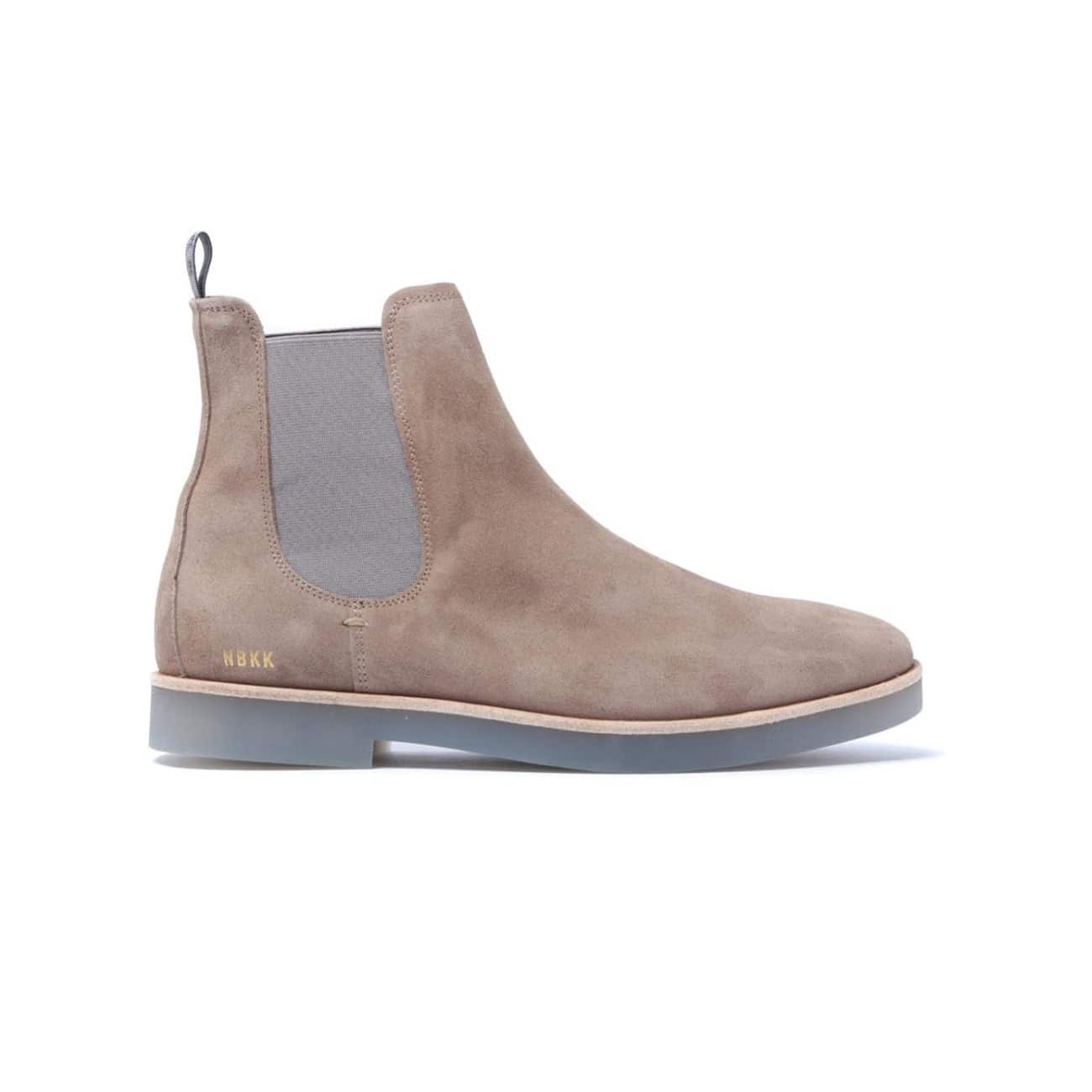 NUBIKK LOGAN SUEDE CHELSEA BOOT 21006802 TAUPE SUEDE