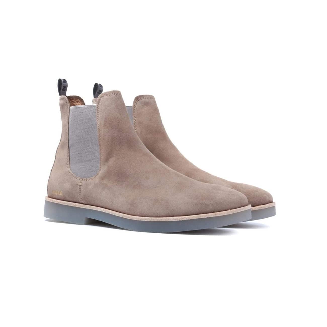 NUBIKK LOGAN SUEDE CHELSEA BOOT 21006802 TAUPE SUEDE