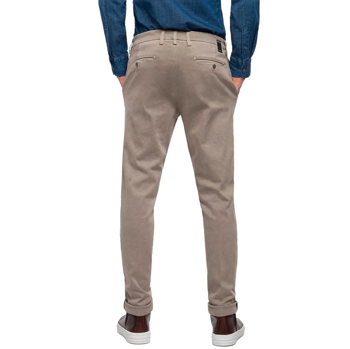 REPLAY HYPERFLEX ZEUMAR COLOR EDITION SLIM FIT CHINOS