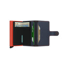SECRID ORIGINAL MINIWALLET MATTE NIGHTBLUE & ORANGE SECRID
