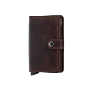 SECRID VINTAGE MINIWALLET MV-CHOCOLATE
