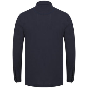 SUNSPEL RIVIERA LONG SLEEVE POLO SHIRT MPOL1031 - Navy (BUAA)