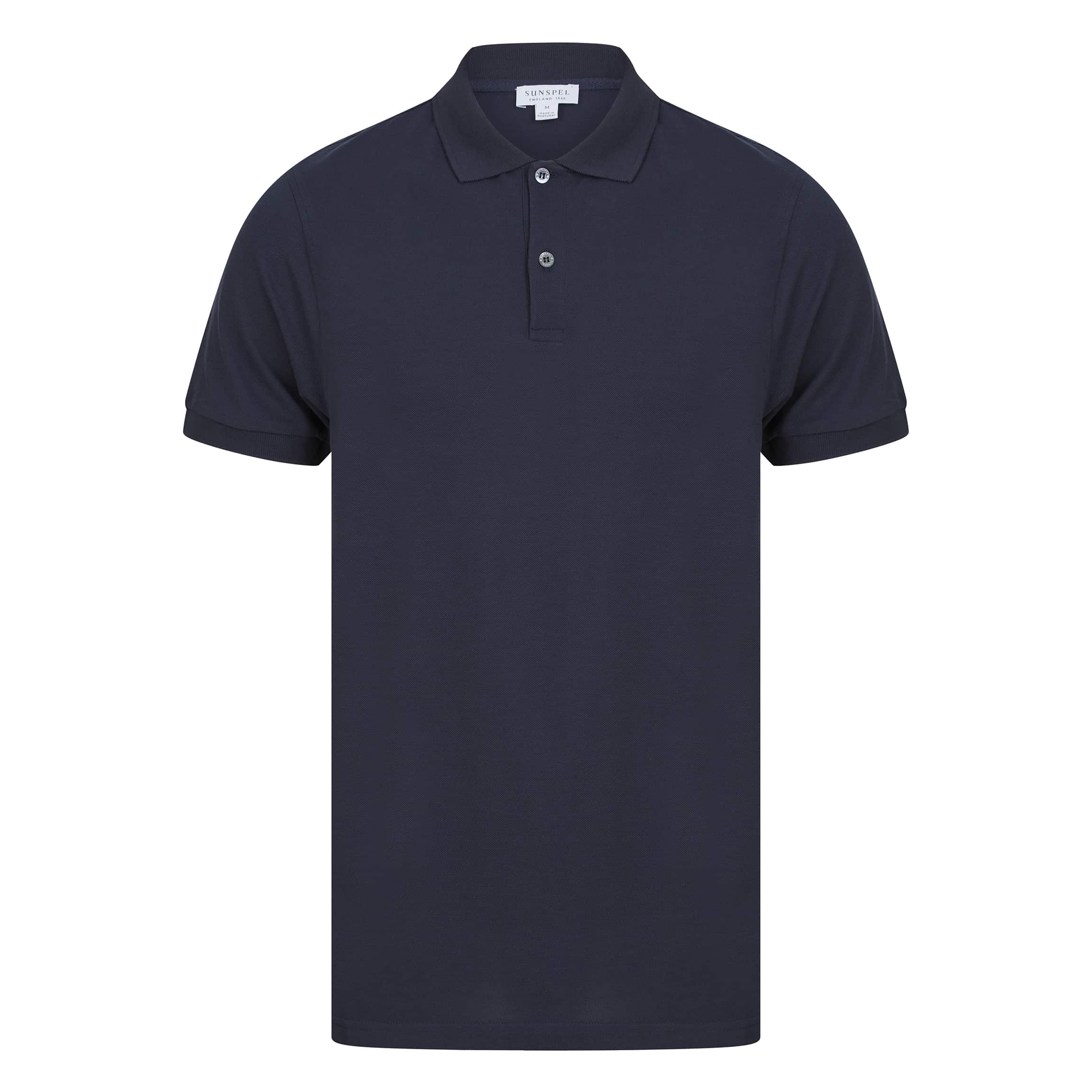 SUNSPEL SHORT SLEEVE PIQUE POLO SHIRT MPOL1028 - Navy (BUAA)