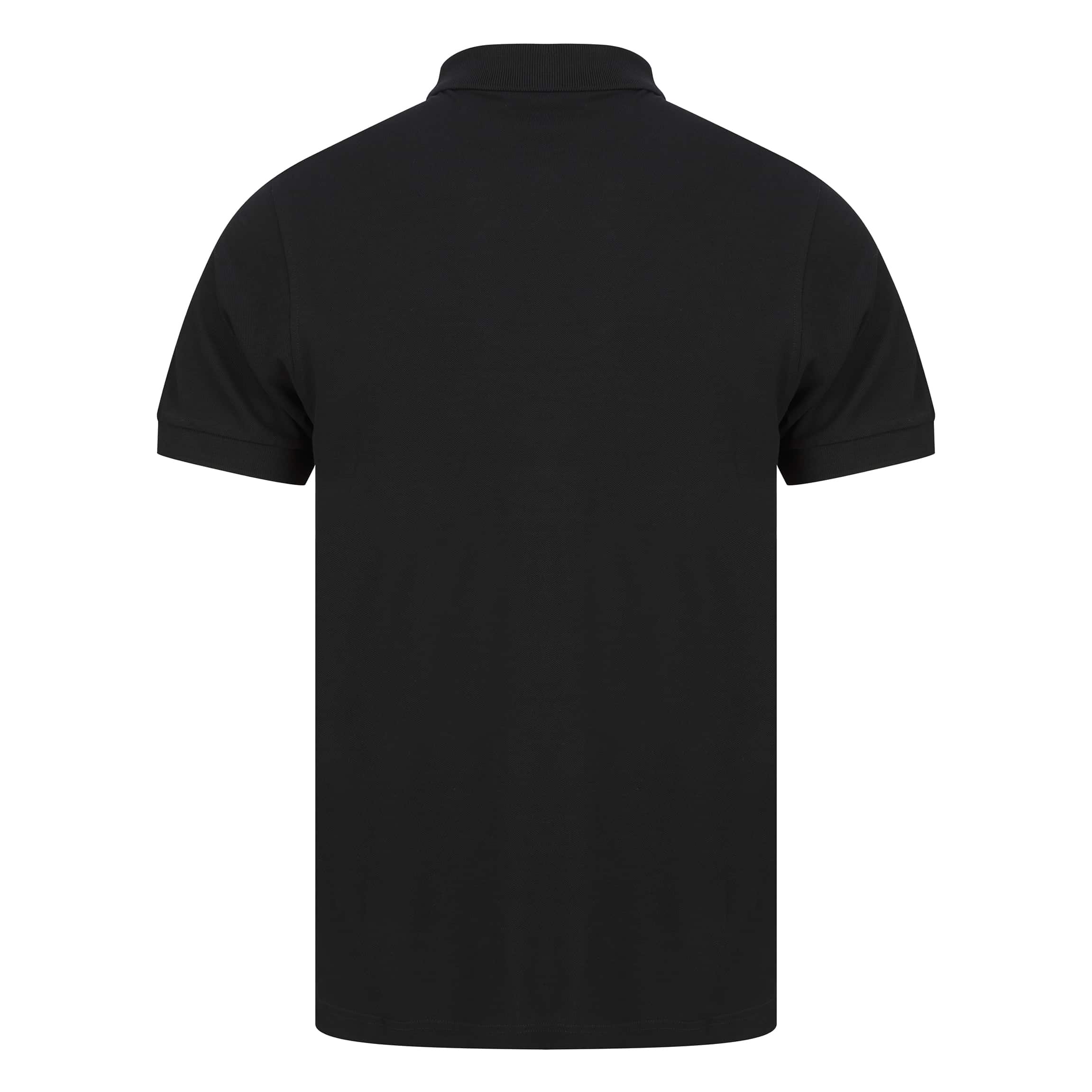 SUNSPEL SHORT SLEEVE PIQUE POLO SHIRT MPOL1028 - Black (BKAA)