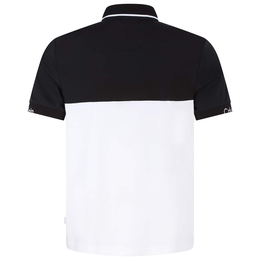 Calvin Klein Liquid Touch Blocking Logo Polo Shirt – MISTR
